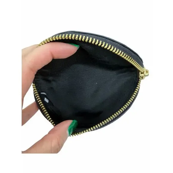 Kate Spade Duo Small Pebbled Leather Crossbody Bag Black Gold - Picture 16 of 16